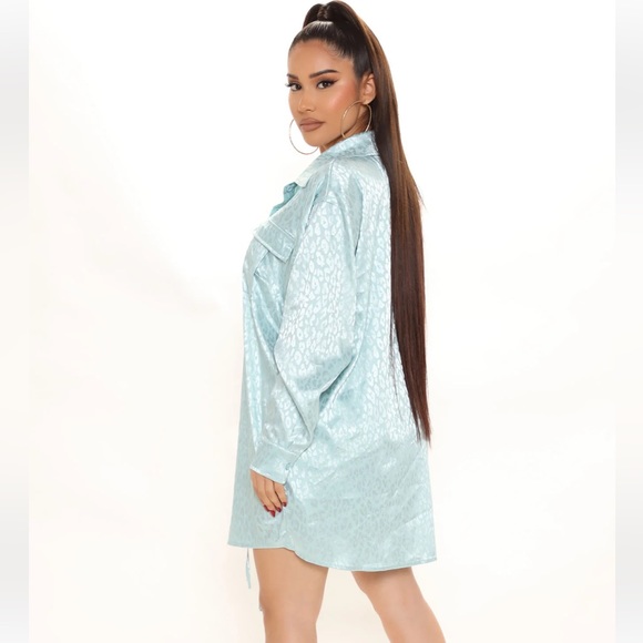 Finally Friday Satin Dress - Picture 8 of 11